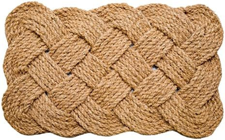 Amazon.com : Iron Gate - Natural Jute Rope Woven Doormat 18x30 - Single Pack - 100% All Natural F... | Amazon (US)