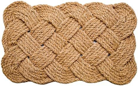 Iron Gate - Natural Jute Rope Woven Doormat 18x30 - Single Pack - 100% All Natural Fibers - Eco-F... | Amazon (US)