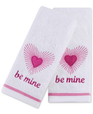 Martha Stewart Collection Be Mine 2-Pc. 11" x 18" Fingertip Towel Set, Created for Macy's Bedding | Macys (US)