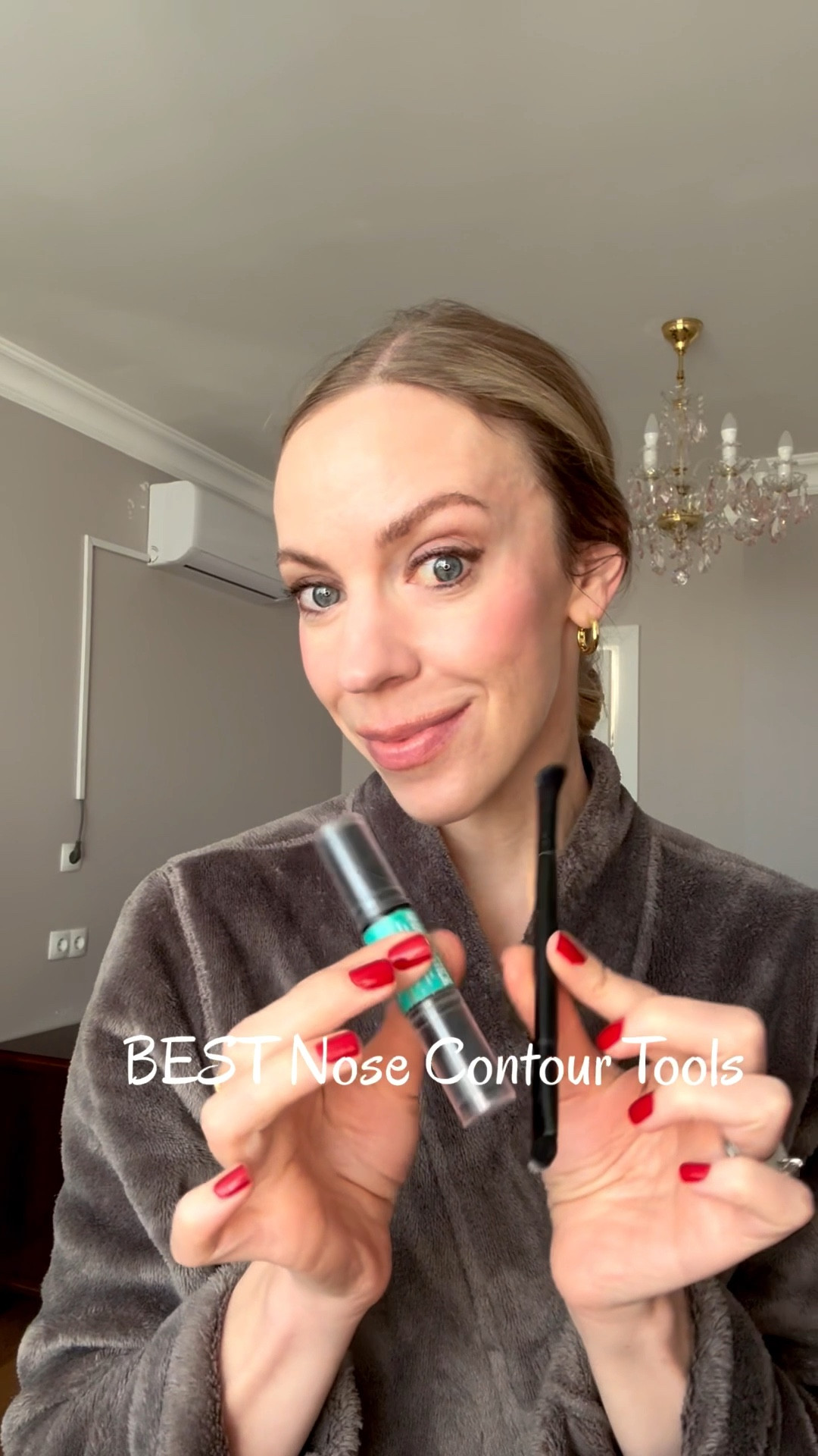 Easy nose contour - this nose contour brush is the best tool!

#LTKBeauty #LTKOver40 #LTKFindsUnder50