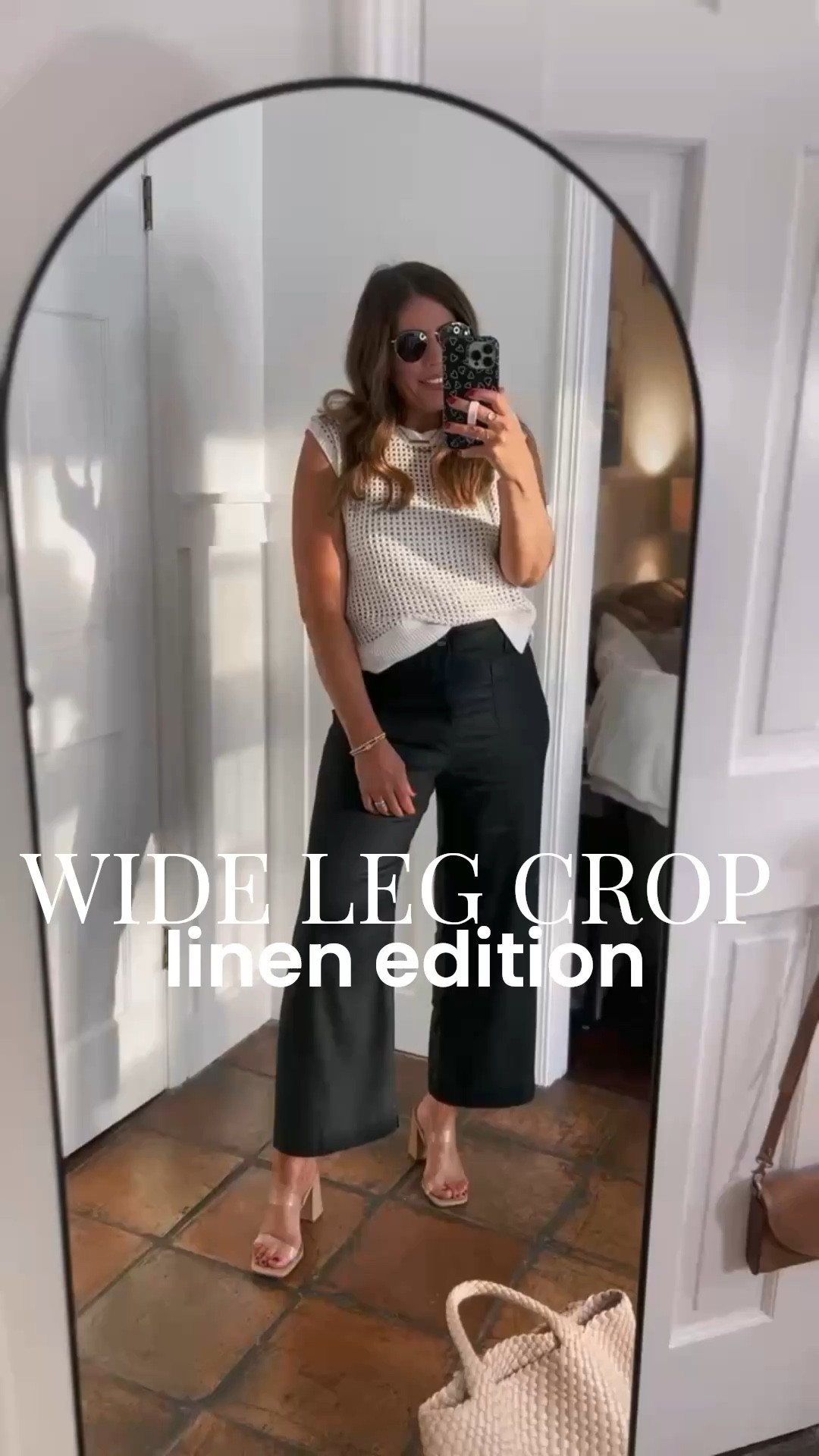 The cutest & comfiest wide leg crop linen pants! I’m wearing a size 28. Some colors as much as $40 off! 

They do have some stretch so stick with your true size. This sweater is old from Target so I'm linking similar styles.

#LTKOver40 #LTKSaleAlert #LTKMidsize