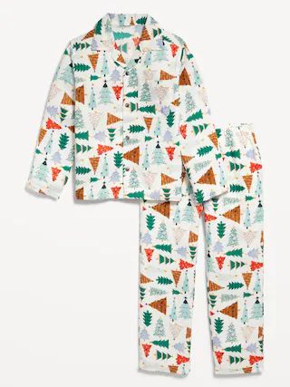 Gender-Neutral Printed Pajama Set for Kids | Old Navy (US)
