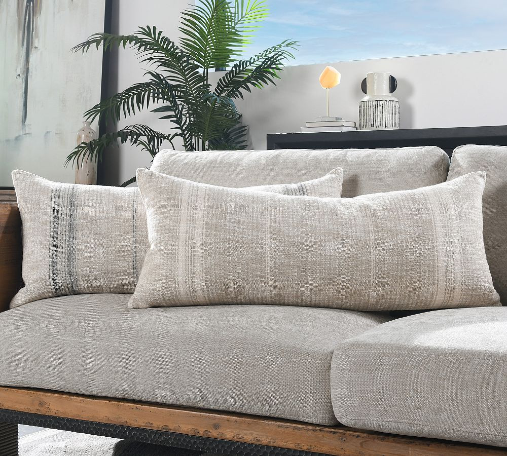 Villena Handmade Lumbar Throw Pillow | Pottery Barn (US)