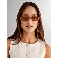 Le Specs Outta Love Caramel Sunglasses - Brown | Very (UK)