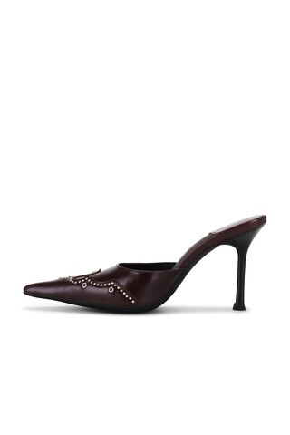 Bite-Me Mule in Dark Brown | Revolve Clothing (Global)