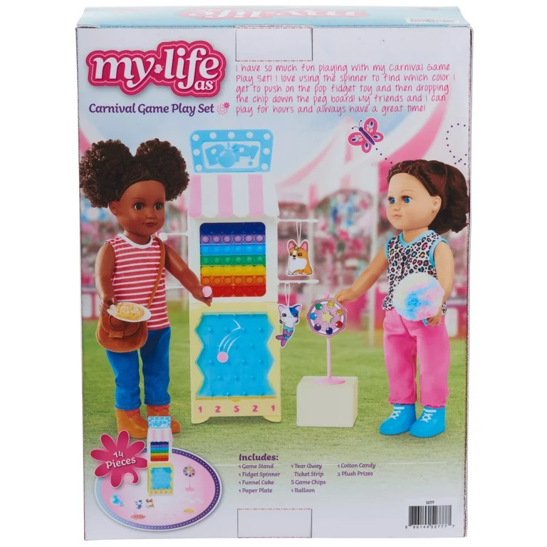My Life As Carnival Game 14-piece Accessory Set for Dolls, Kids Toys for Ages 5 up, Walmart Exclu... | Walmart (US)