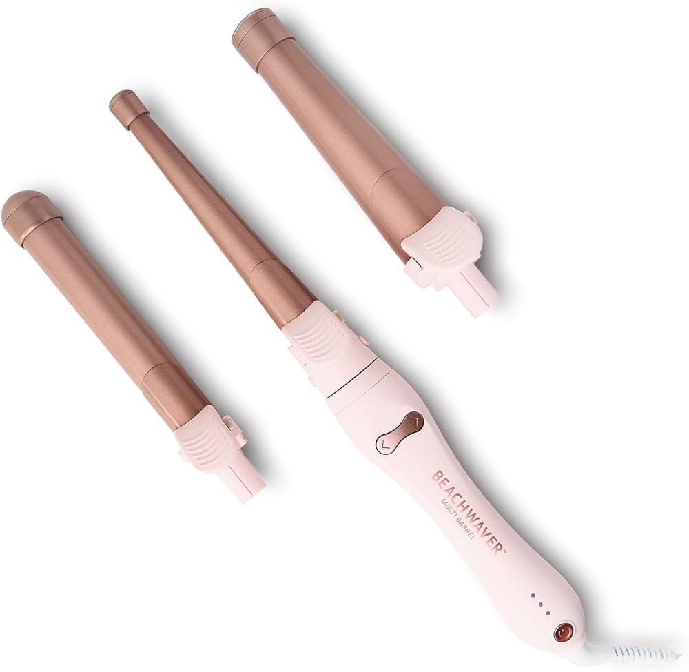 The Beachwaver Co. Multi Barrel Beachwaver - Pink Rosegold | Professional Ceramic Rotating Curlin... | Amazon (US)