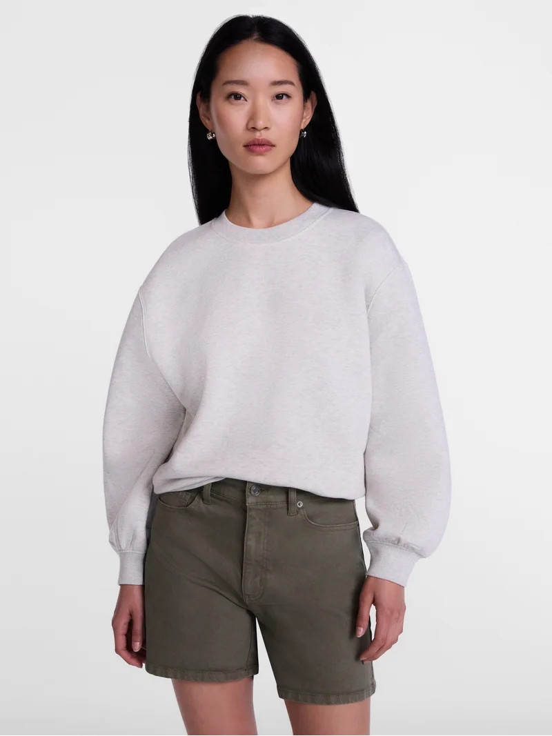 Scenario Women's and Women's Plus Crewneck Sweatshirt, Sizes XS-4X | Walmart (US)