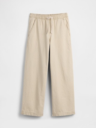 High Rise Pull-On Wide-Leg Jeans | Gap Factory