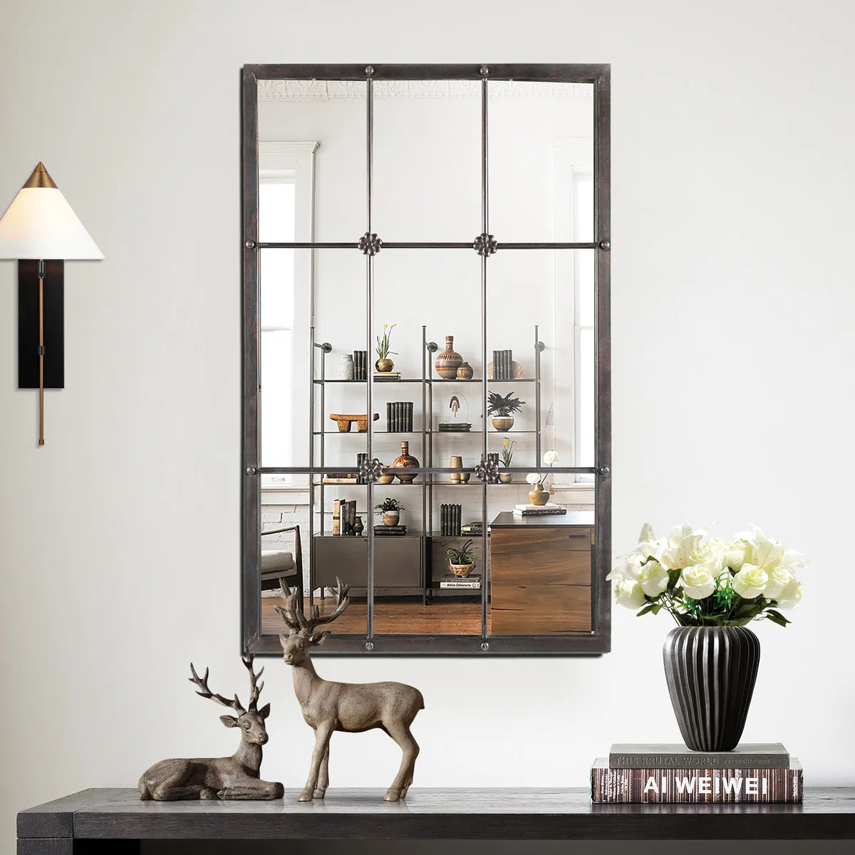 Amilea Metal Rectangle Mirror | Wayfair North America