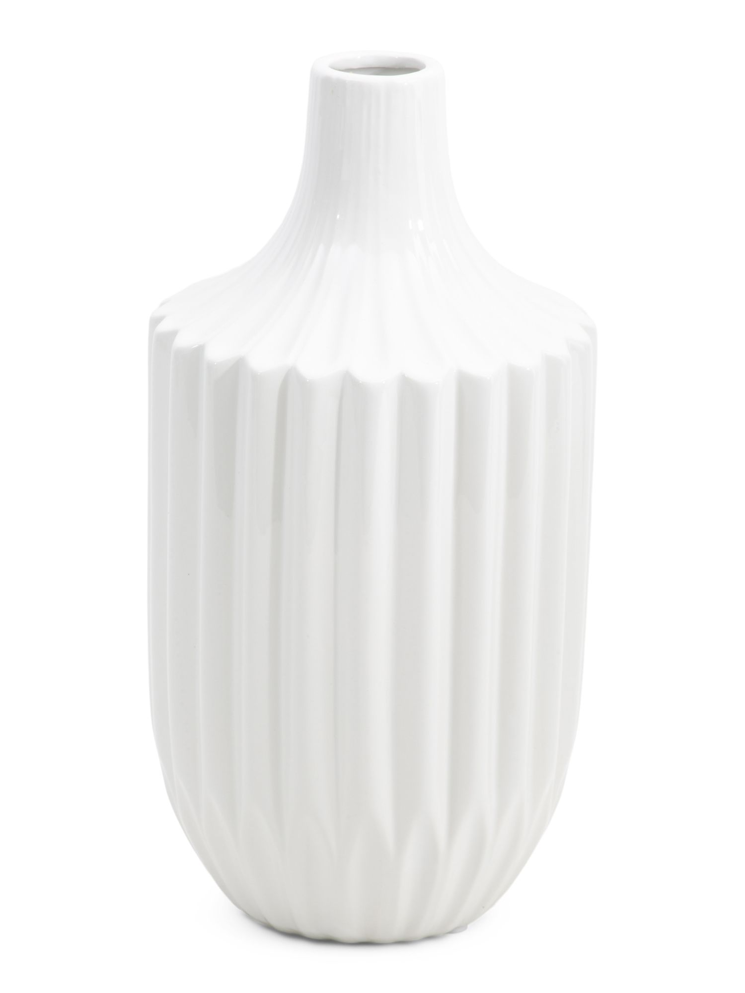 12.75in Large Ceramic Fluted Vase | Mother's Day Gifts | Marshalls | Marshalls