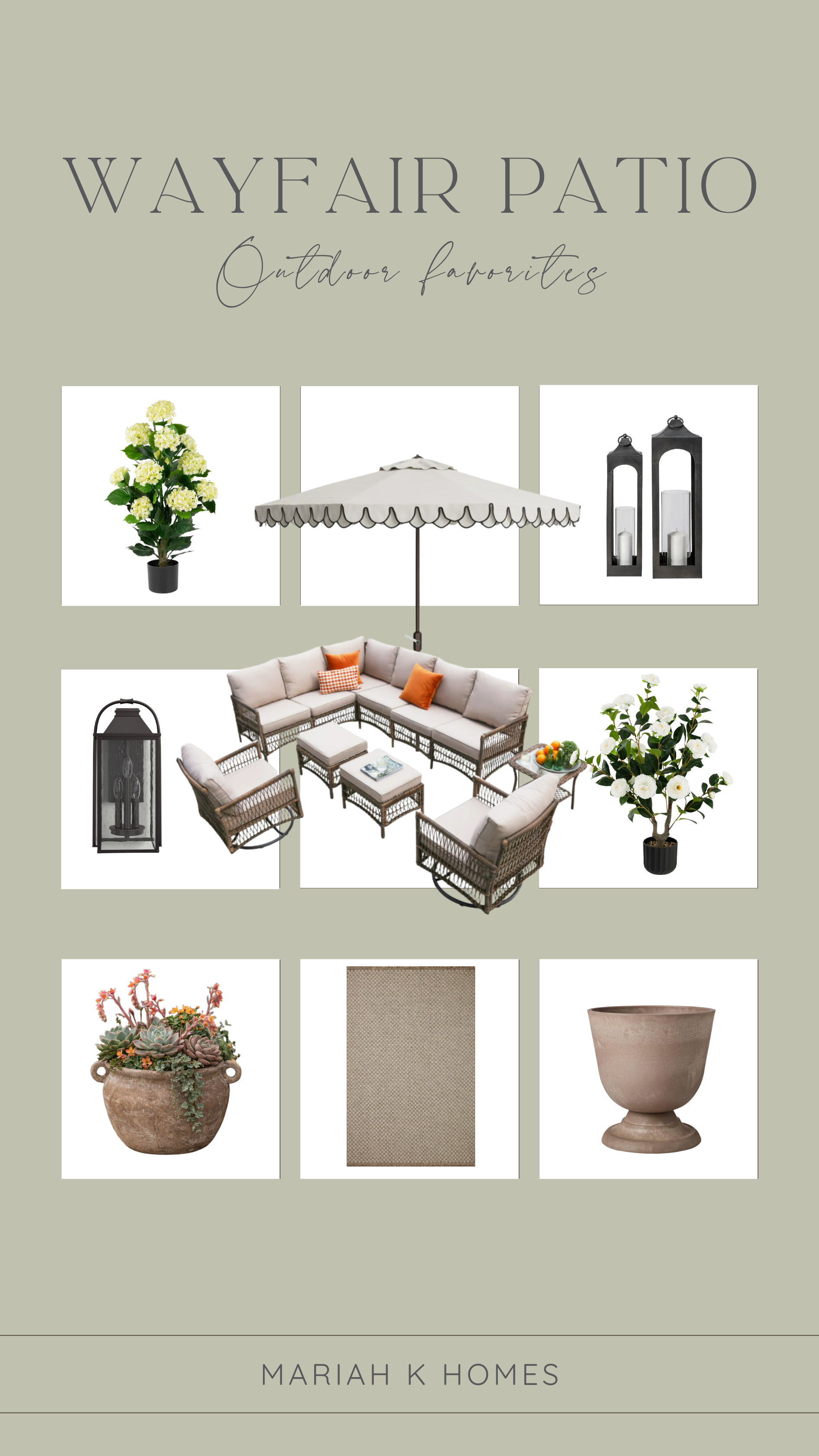 Wayfair is here and it’s the perfect time to plan your outdoor oasis ☀️ From cozy seating to elevated patio decor, these finds make it so easy to create a space that feels relaxed, stylish, and ready for the season. #wayfairfinds #wayfairpatio #wayfairoutdoor 

 #LTKHome #LTKSaleAlert