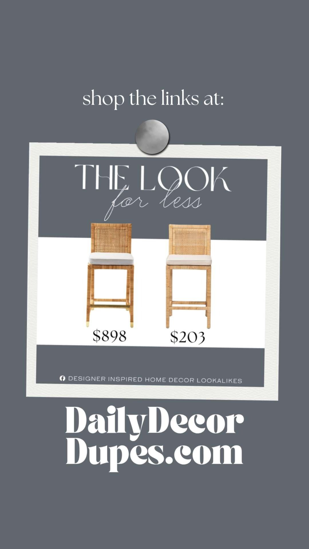 Inspired by Serena & Lily Counter Stool. Wicker Counter Stool. Woven Rattan Bar Stool. Natural Rattan Bar Stool. Boho Rattan Stool. Coastal Rattan Counter Stool. Woven Seat Counter Chair. Rattan Counter Stool Alternative.    

Home more affordable option find copy cat similar look for less budget friendly affordable cheap cheaper beautiful pretty. Clearance sale coupon code discount code promo code luxury lookalike look a like Inspo inspiration inspired by idea ideas Love like these? I share multiple every day in my FB group.
#serenaandlilyinspired #counterstool #wovenstool #rattancounterstool #rattanfurniture #coastalliving #wickerfurniture 

 #LTKHome