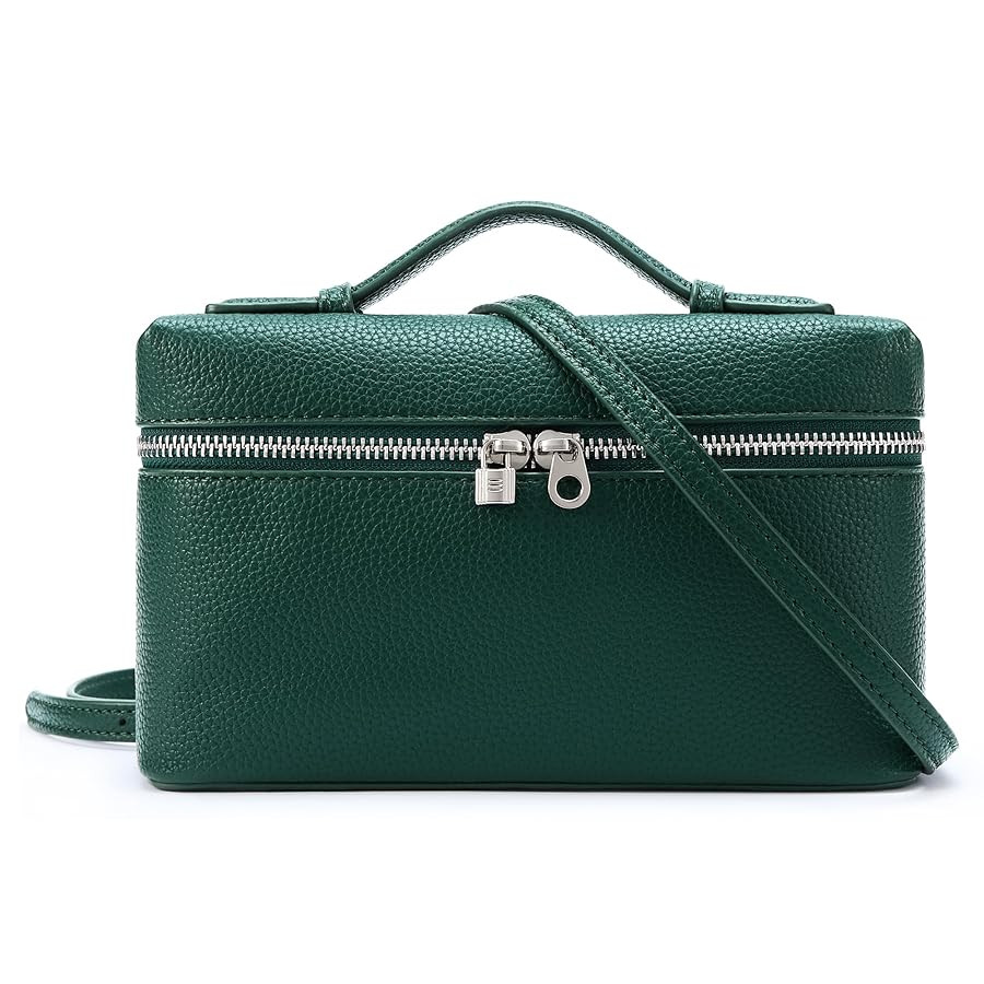 KALIDI Crossbody Bag for Women Small Top-Handle Pouch Designer Shoulder Handbag Quiet Luxury Leat... | Amazon (US)