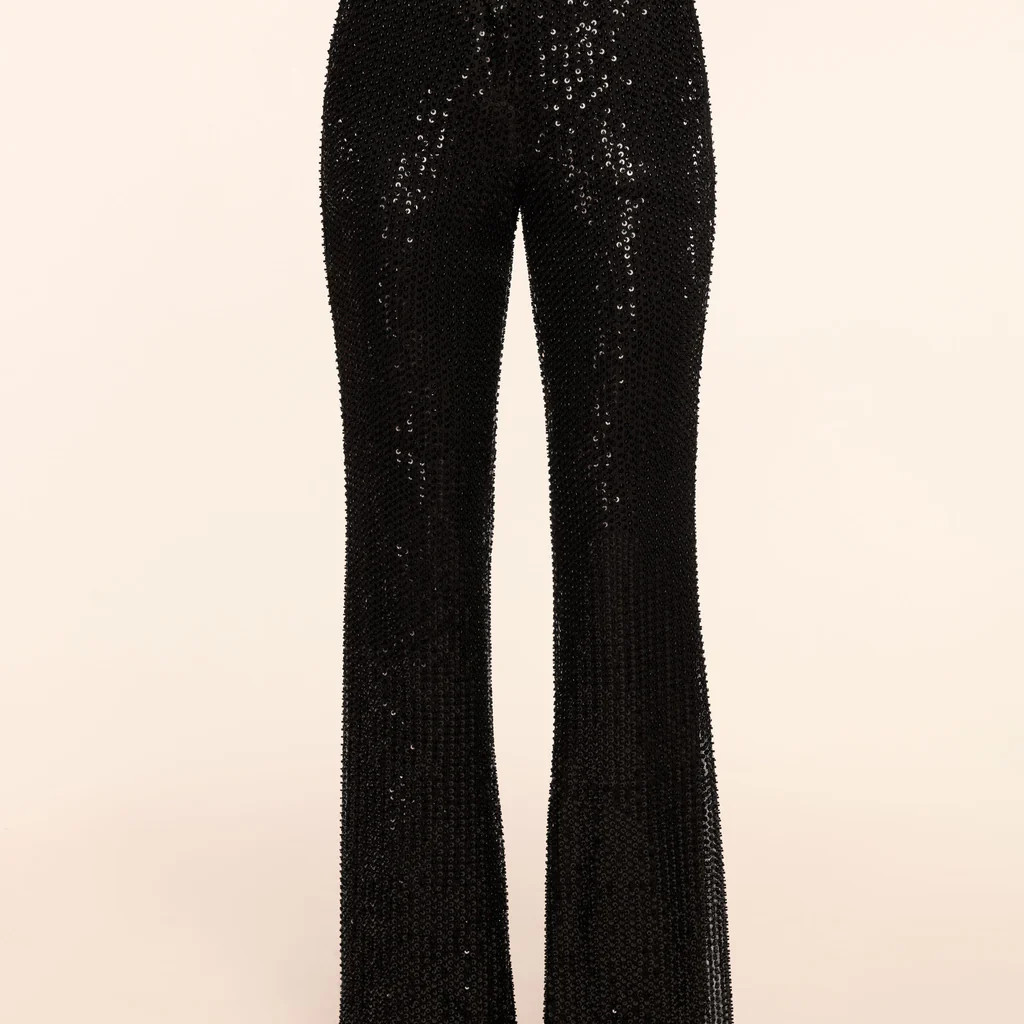 Olivian Beaded Sequin Flare Pant | Ramy Brook