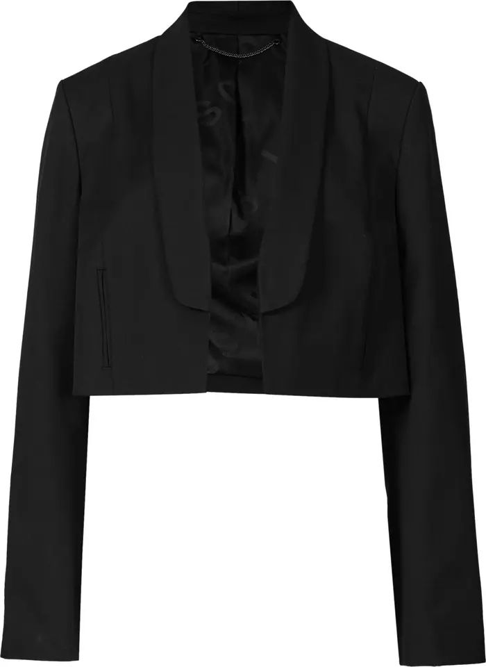 Seline Relaxed Fit Crop Blazer | Nordstrom