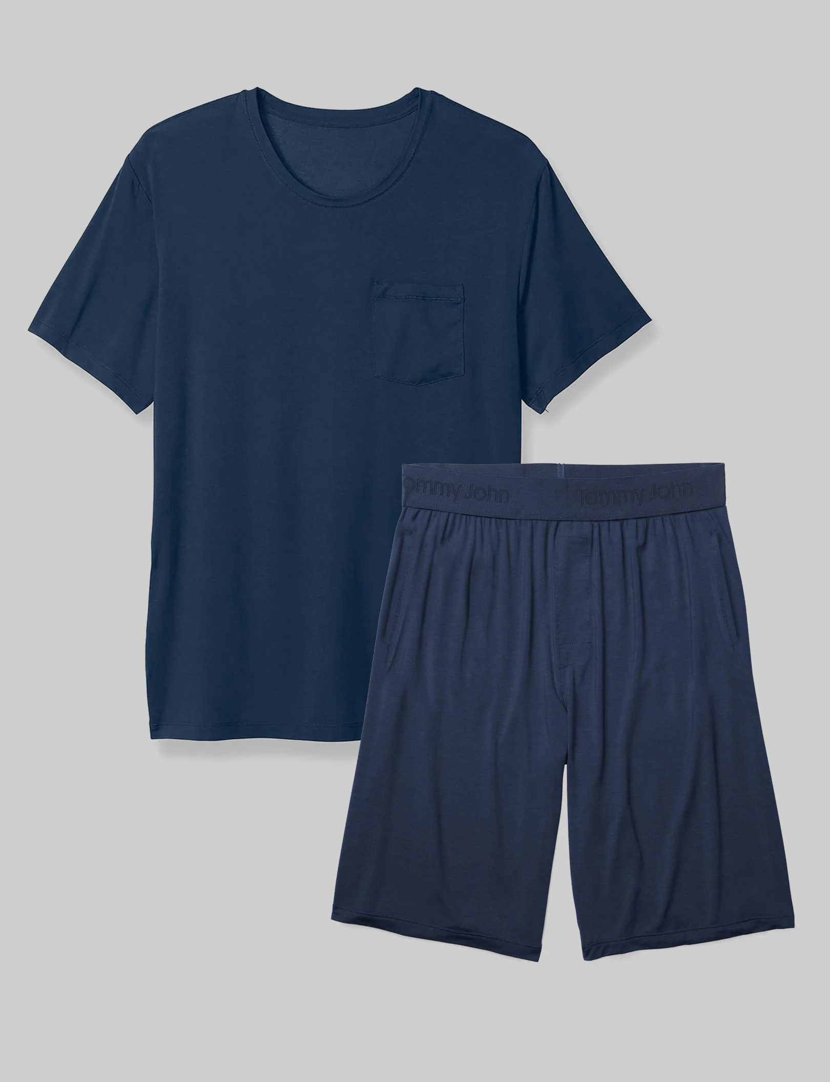 Second Skin Sleep Pocket Tee & Short Set | Tommy John