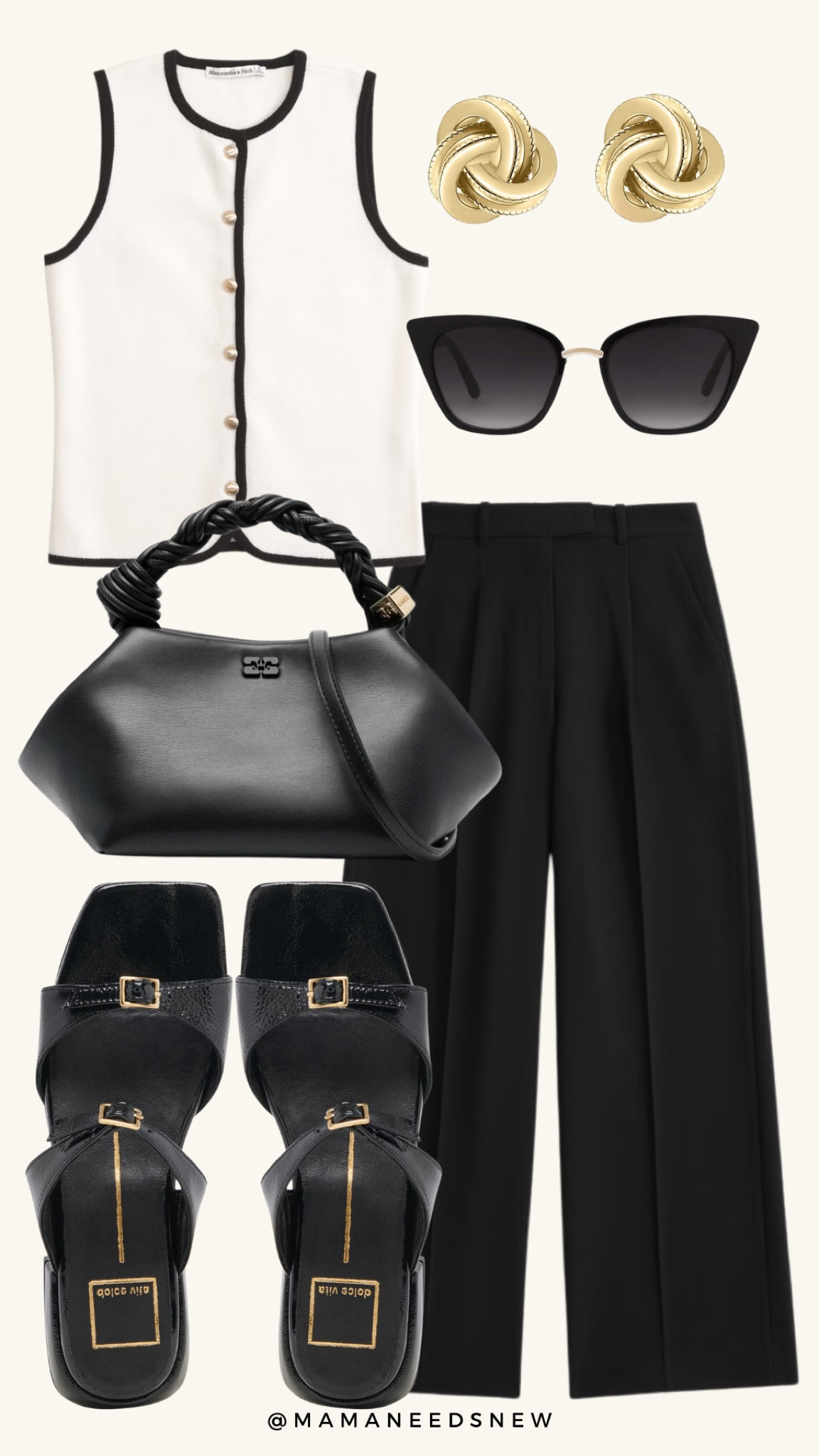 Summer outfit featuring vest top & trousers 🤍🖤

#LTKxAF #LTKSaleAlert #LTKFindsUnder100