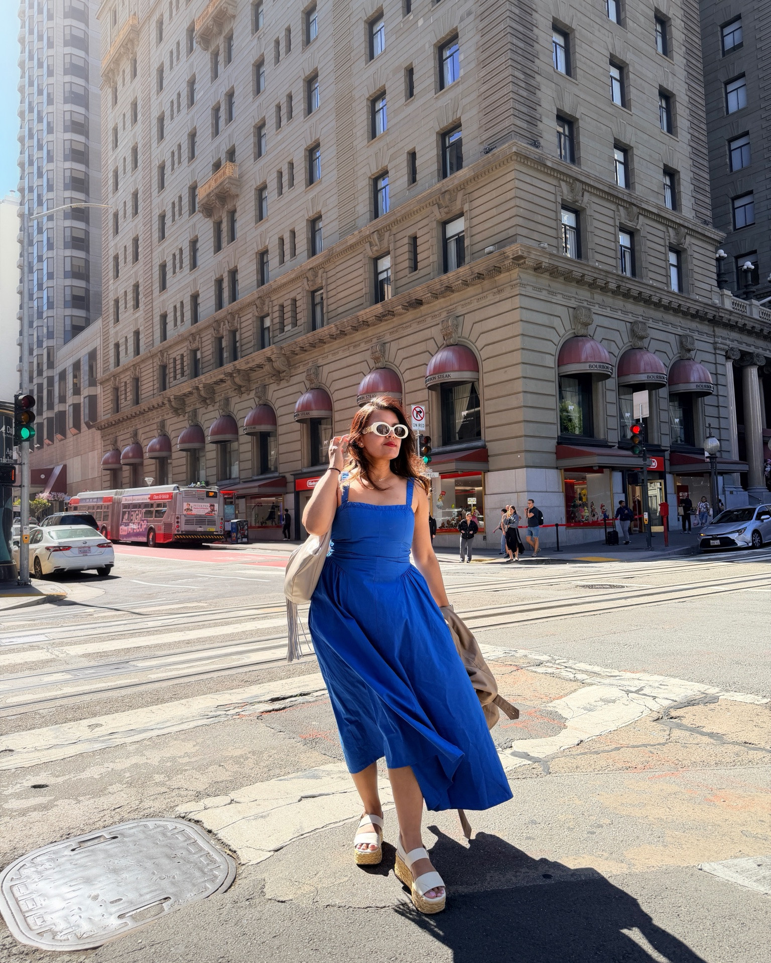 Concrete runway for today 🦋💫
@abercrombie 

#summerstyle #summerdress #summeroutfits

#LTKxAbercrombie #LTKdayinmylife #LTKSaleAlert