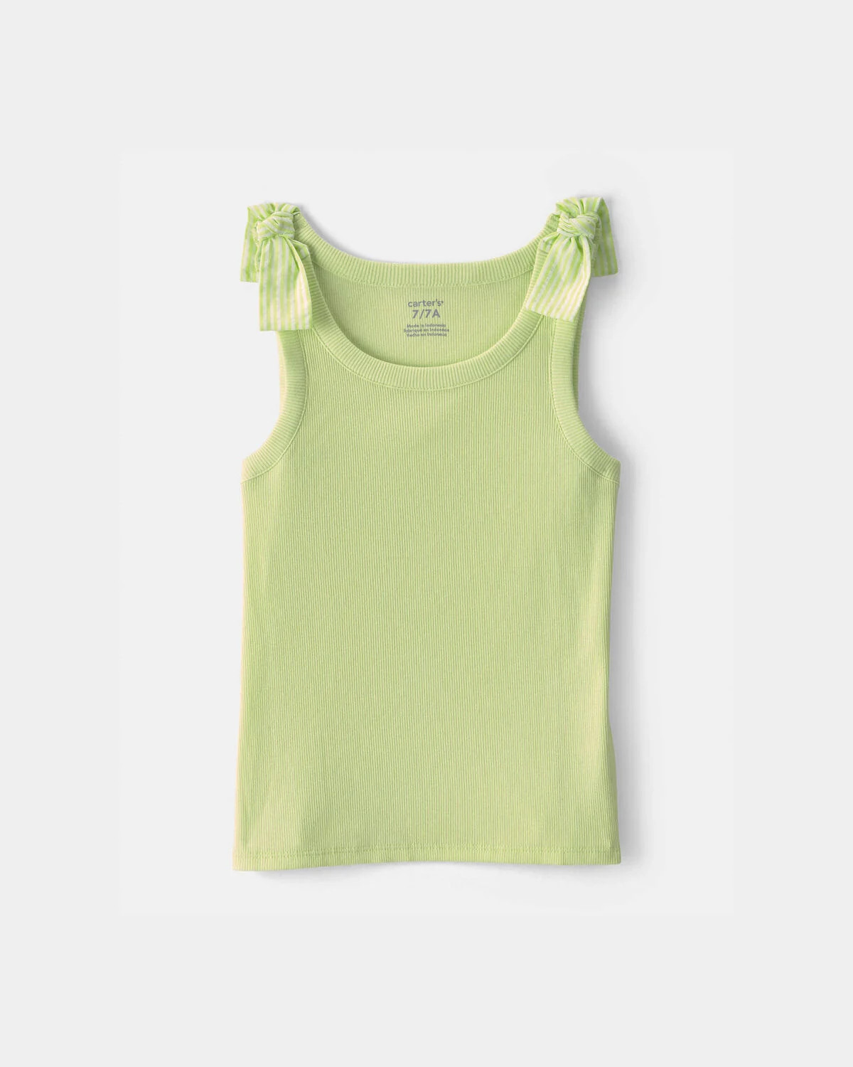 Girls Bow-Sleeve Tank Top - Green | Carter's Inc
