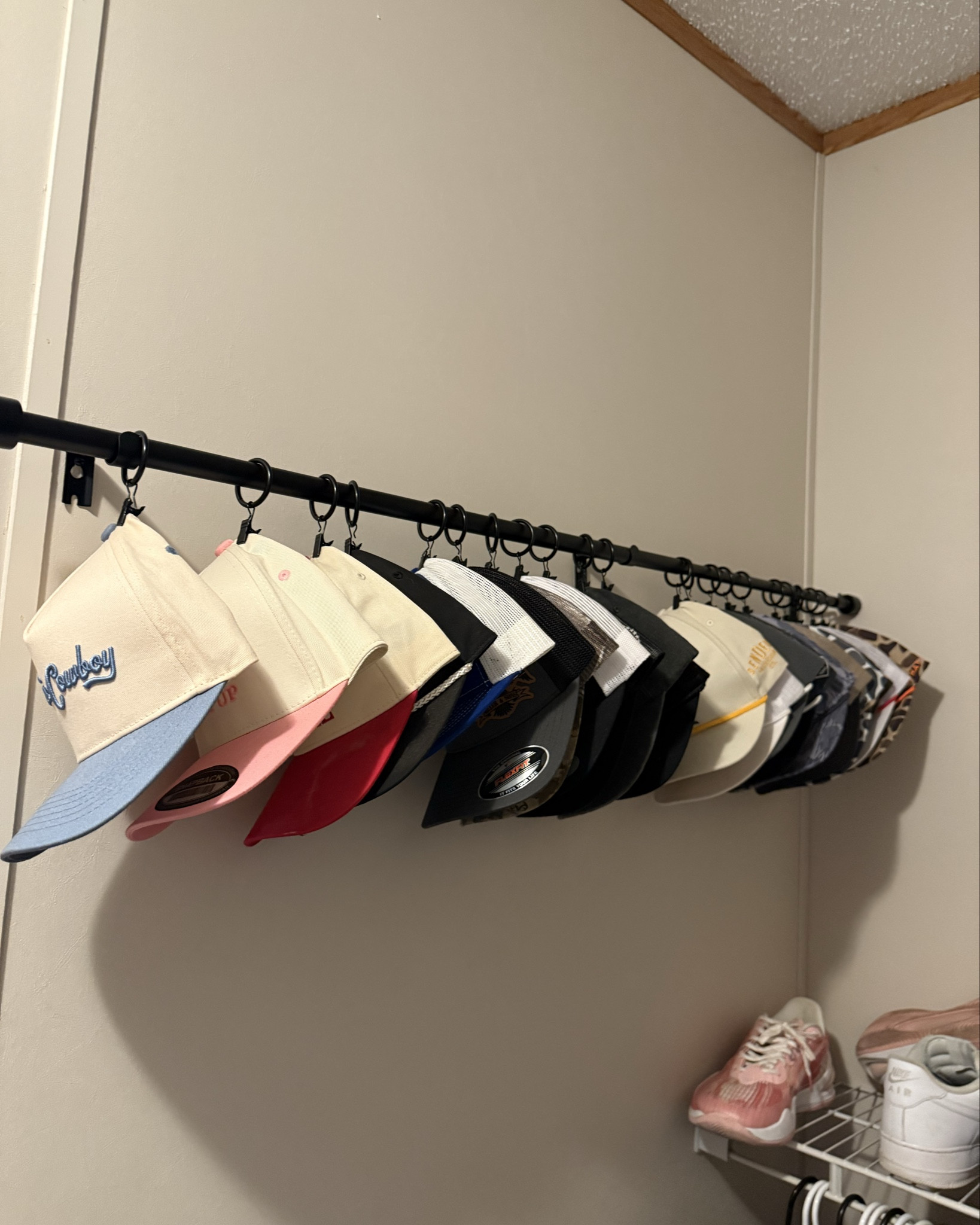 DIY hat organizer 

#LTKU #LTKHome