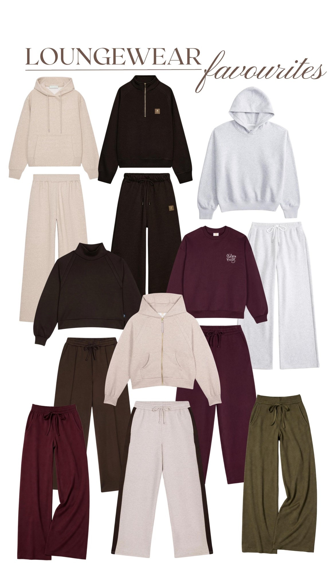 Loungewear favourites 🧸

Joggers, sweatshirt, jumper, knitwear, cosy, casual, athleisure, tracksuit

#LTKwinter #LTKfitness #LTKuk