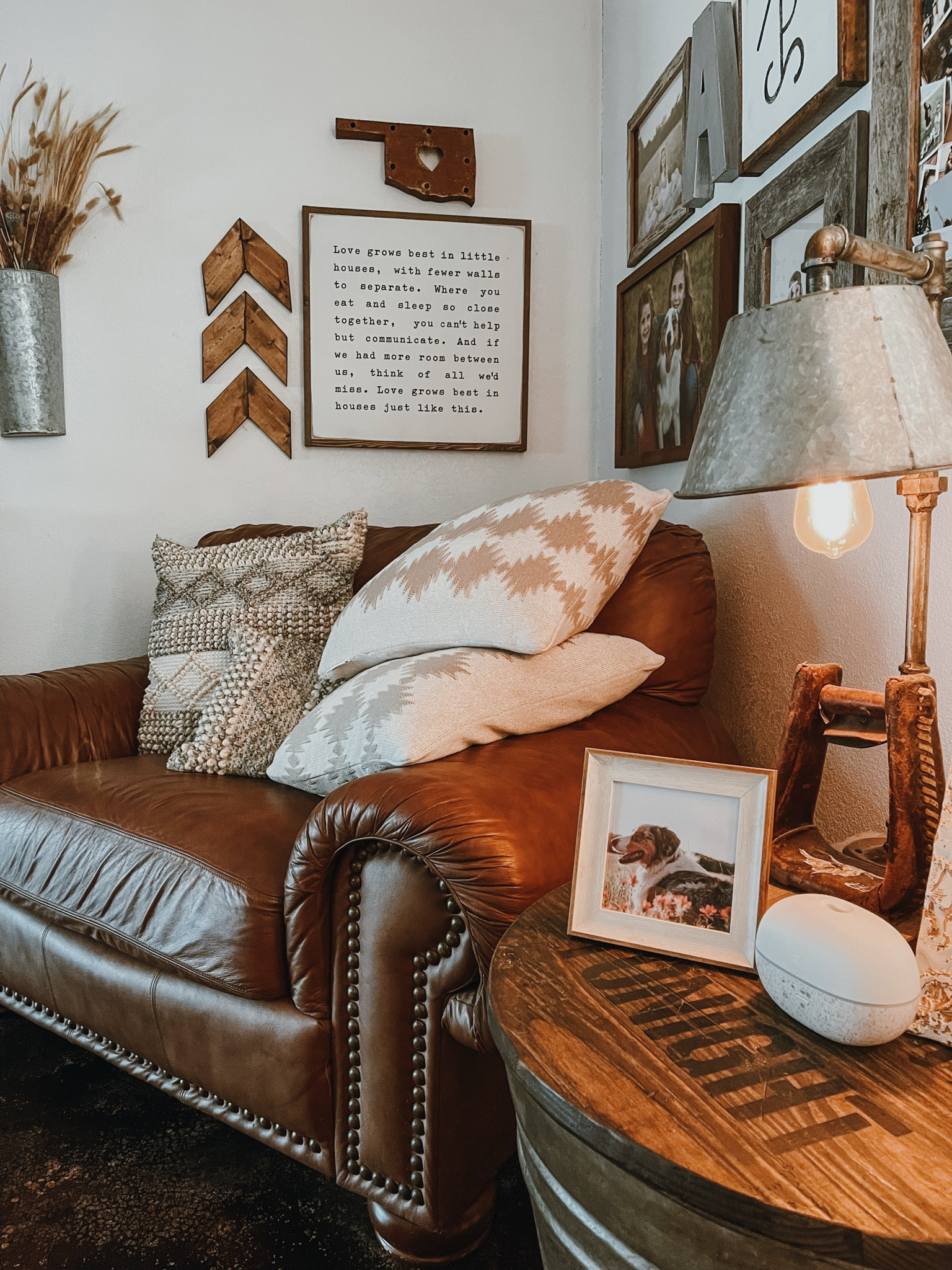 Love Grows Best Sign 

I bought this almost 10 years ago but linked similar! 

#LTKHome