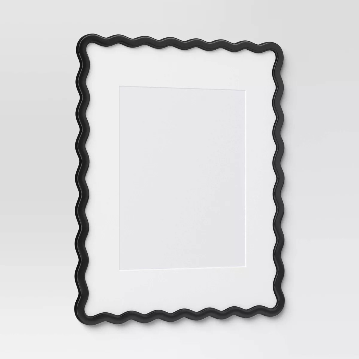 16"x20" Matted to 11"x14" Wavy Picture Frame Black - Room Essentials™ | Target