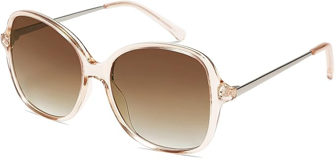 SOJOS Vintage Big Oversized Square Sunglasses for Women TR90 Frame Womens Shield Sunglasses SJ509... | Amazon (US)