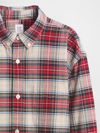Kids Relaxed Oxford Shirt | Gap (US)
