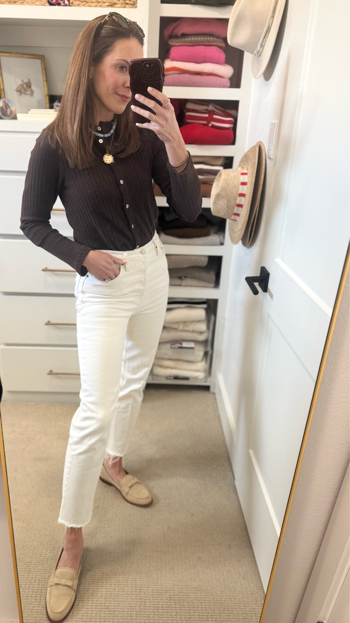 Brown for spring. Love these new loafers! 

#LTKSeasonal #LTKStyleTip