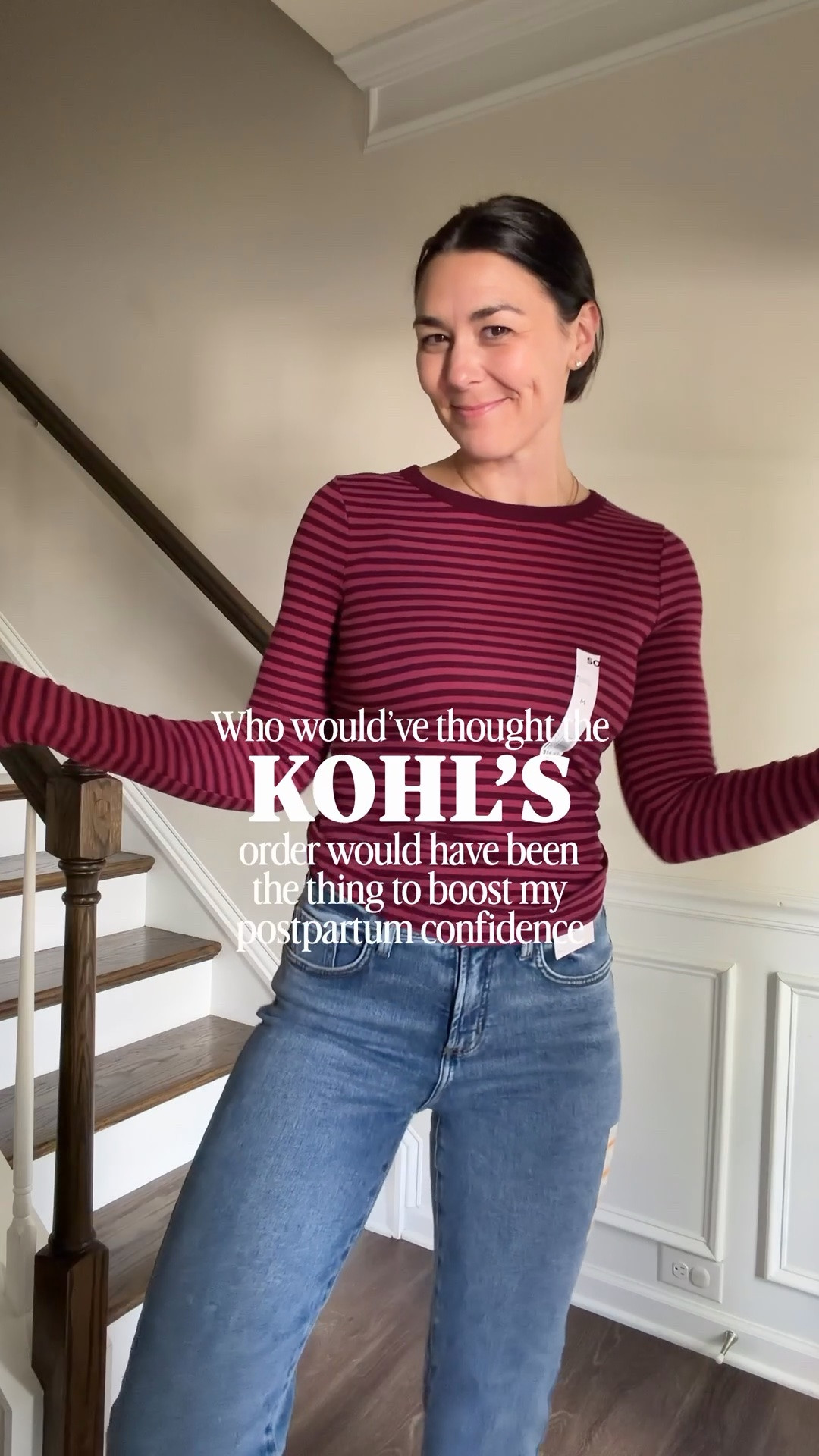 I haven’t shopped at Kohl’s in 15+ years but I saw they were having a sale and made an online order and I LOVE it all!

Both denims come in different washes and length options (petite/regular/tall). I’m wearing a 6 long (tts) in both and they fit perfect! I’m wearing mediums in both ribbed long sleeves as well. They are super soft, comfy, & tts as well. They also come in several color/pattern options.

#LTKPetite #LTKTall #LTKMidsize