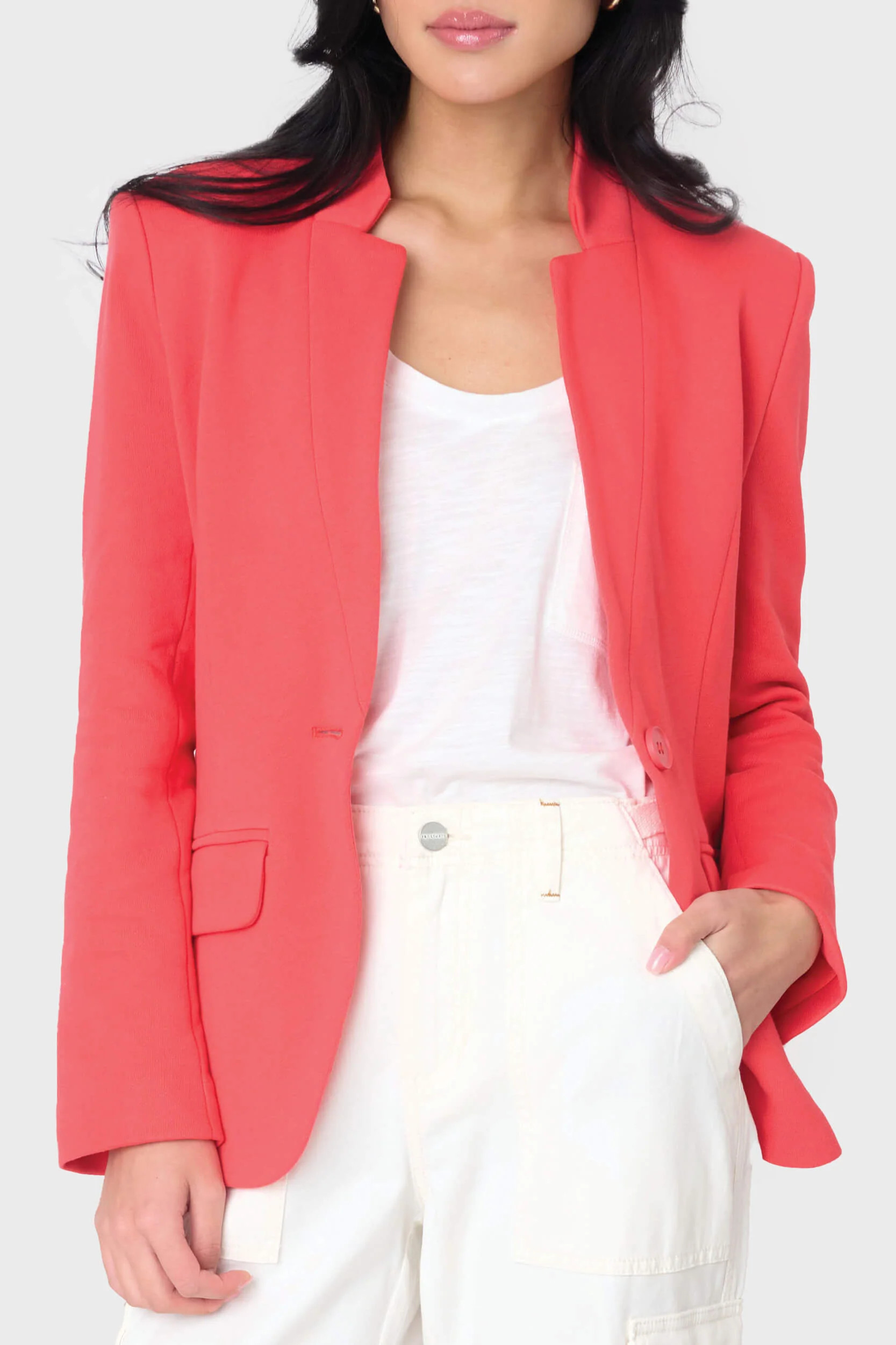 Notch Collar Blazer | Gibson