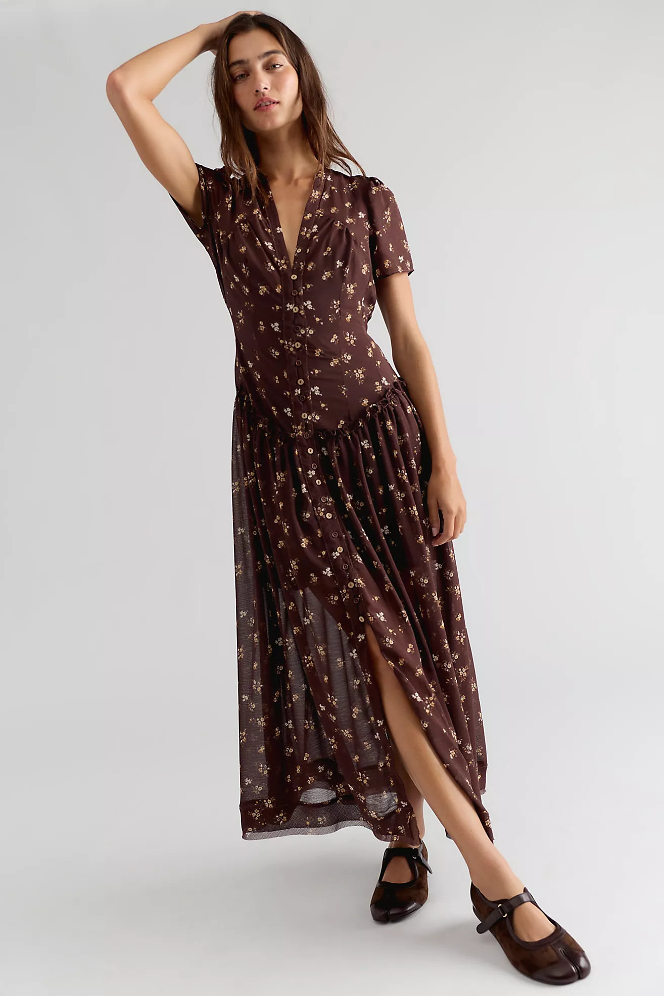 Falling Petals Maxi Dress | Free People (Global - UK&FR Excluded)