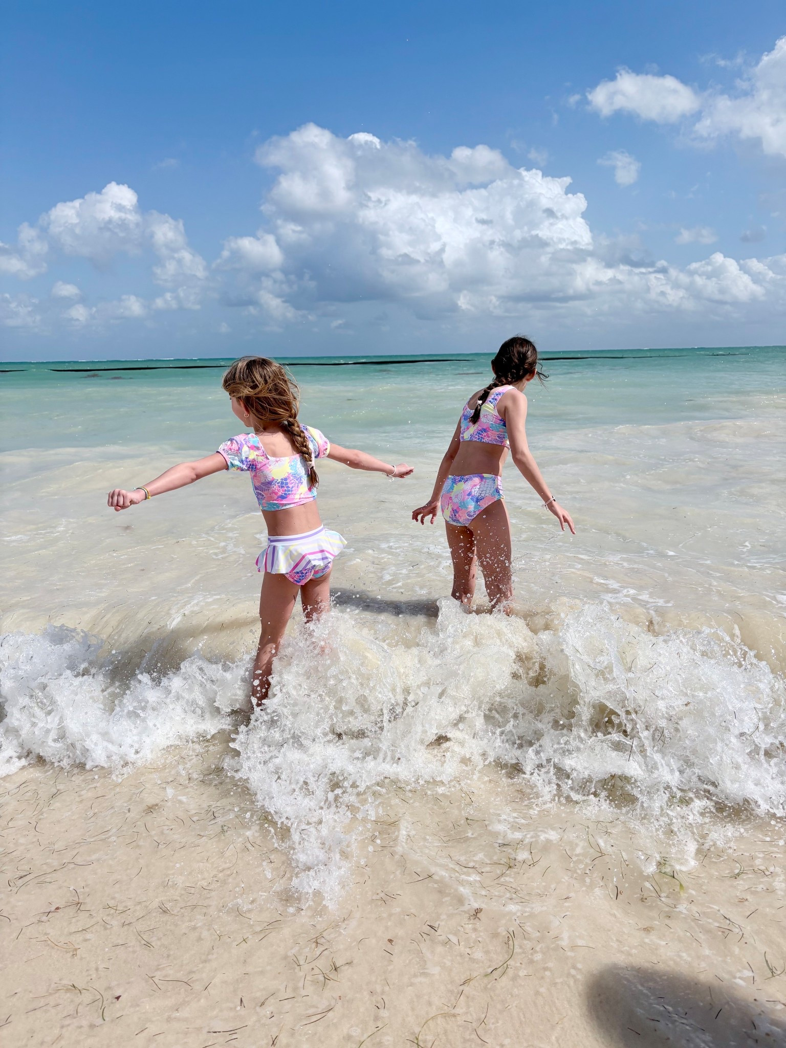 Raising girls who aren’t afraid of big waves. 🌊
Praying they always run toward life with this much joy!

#LTKKids #LTKmomlife #LTKTravel