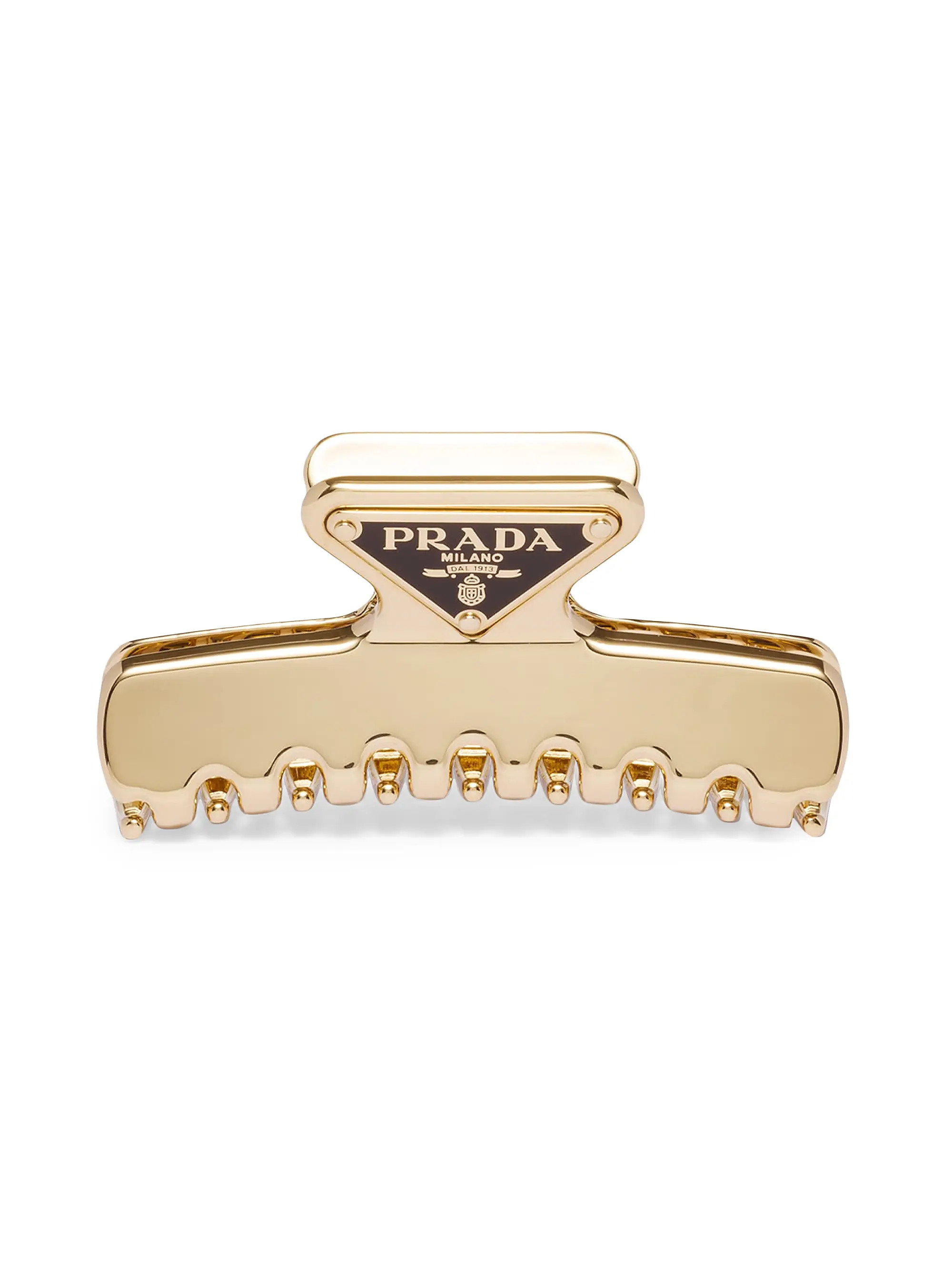 Prada Metal Hair Clip | Saks Fifth Avenue | Saks Fifth Avenue