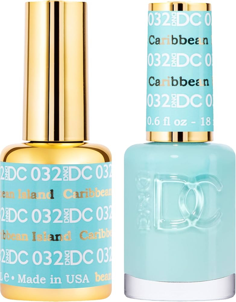 DND DC Gel Polish Set, Blue Collection, UV/LED GelPolish and Air Dry Nail Lacquer, Matching Chip-... | Amazon (US)