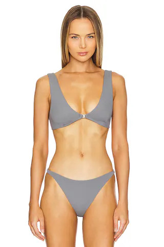Belle The Label Fiora Triangle Top in Stone from Revolve.com | Revolve Clothing (Global)