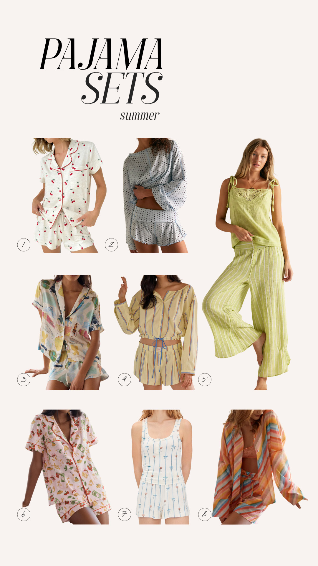 i'm loving these summer pajamas!!! 

 