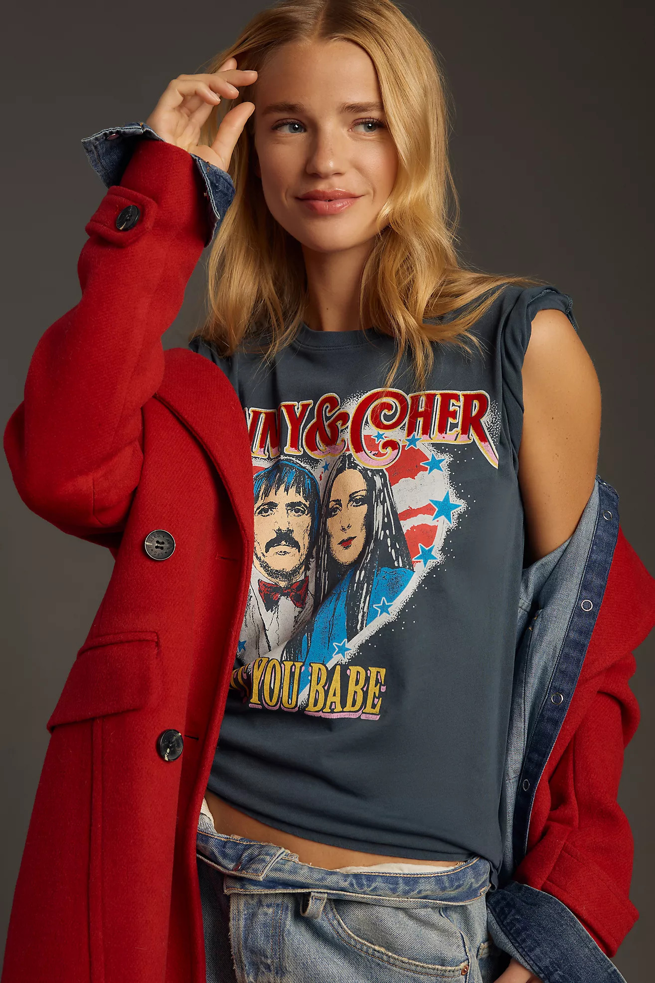 Letluv Sonny & Cher Graphic Tee | Anthropologie (US)