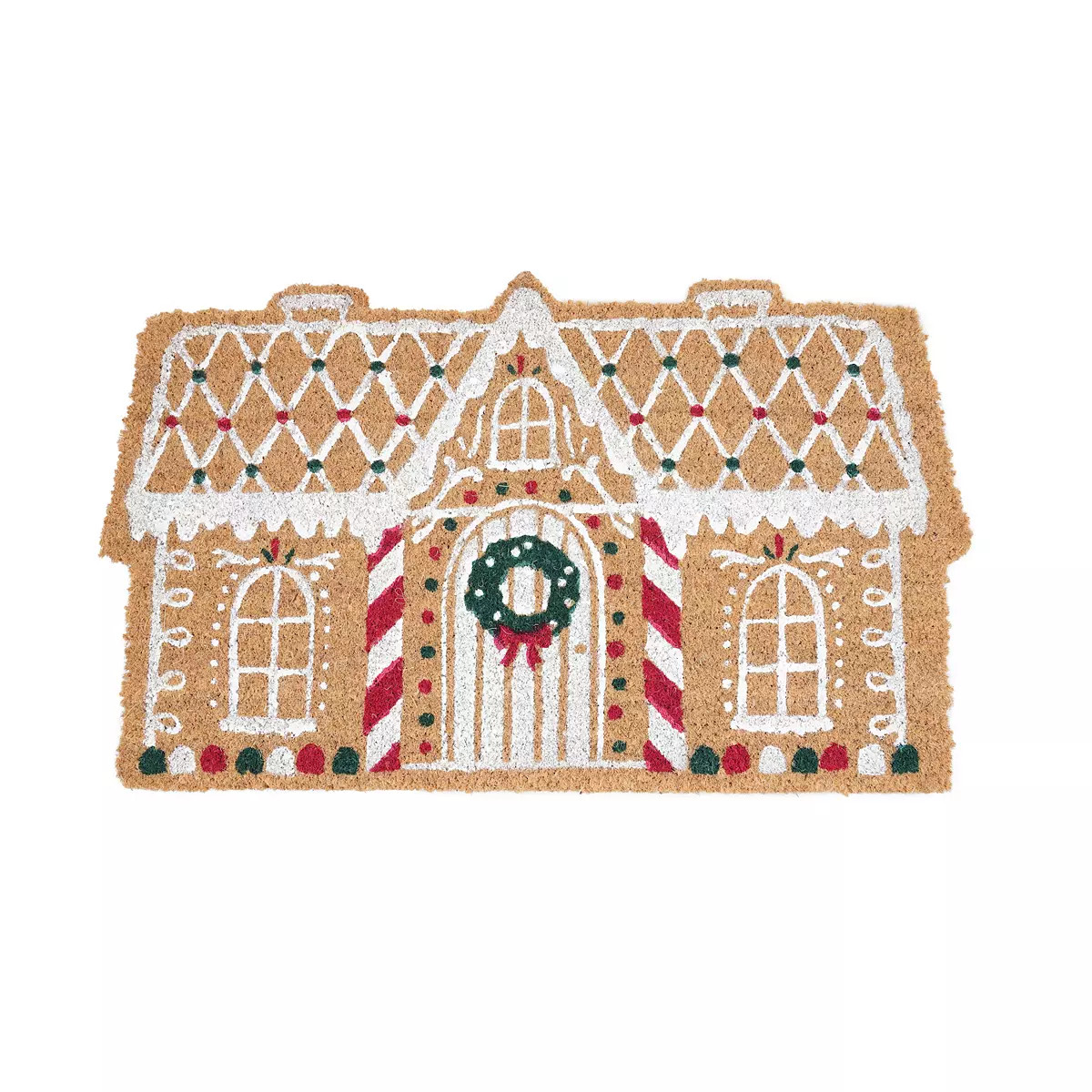 St. Nicholas Square® Gingerbread House Coir Doormat | Kohl's