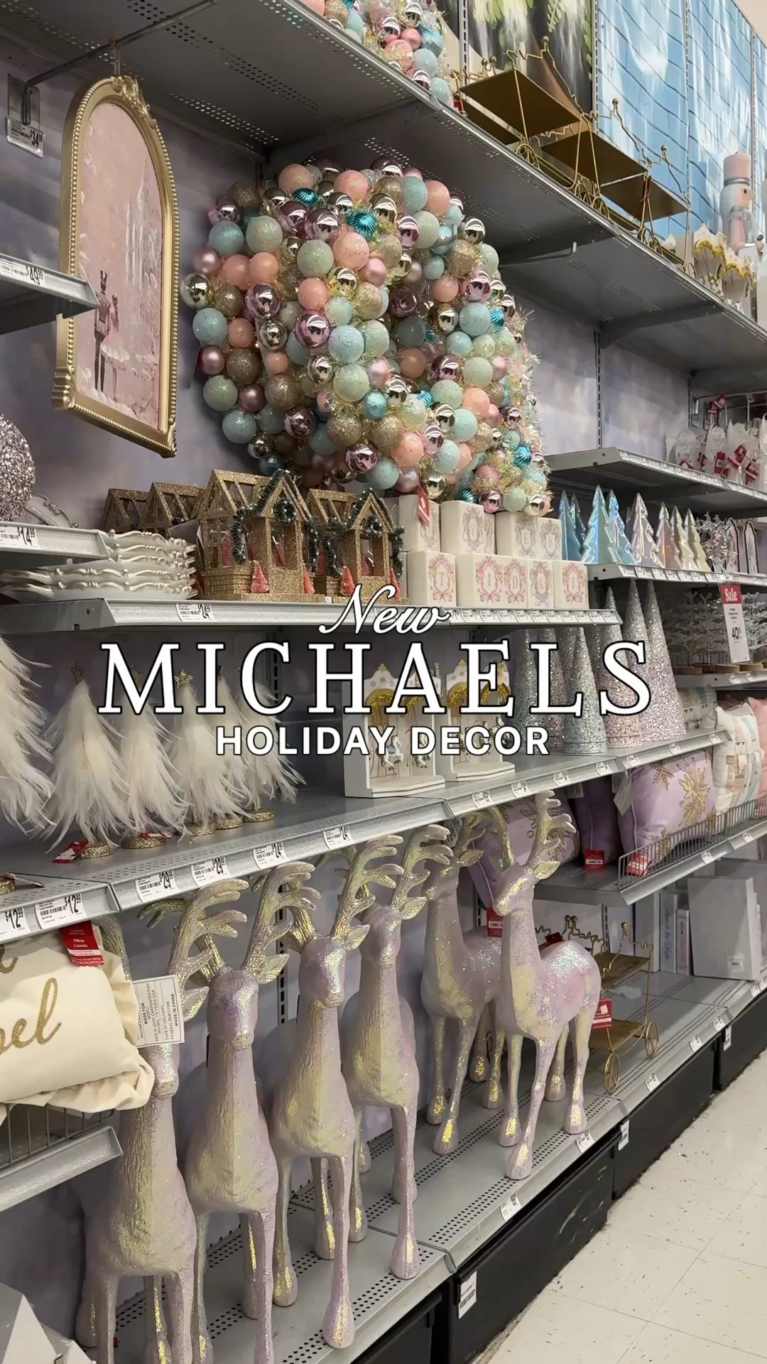 Michaels has all new Holiday collections in store and online!  Love this Fairytale decor collection filled with glam pastels and gold, pearl and glitter details. Nutcracker vibes all the way!  ON SALE 40% off! 

#LTKSeasonal #LTKFindsUnder50 #LTKHome