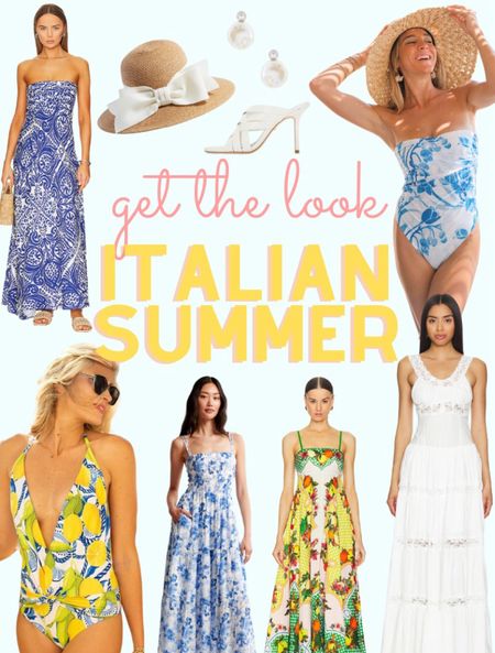 Chic Italian summer outfit ideas! #italiansummer #summerchic

#LTKstyletip #LTKswim #LTKtravel