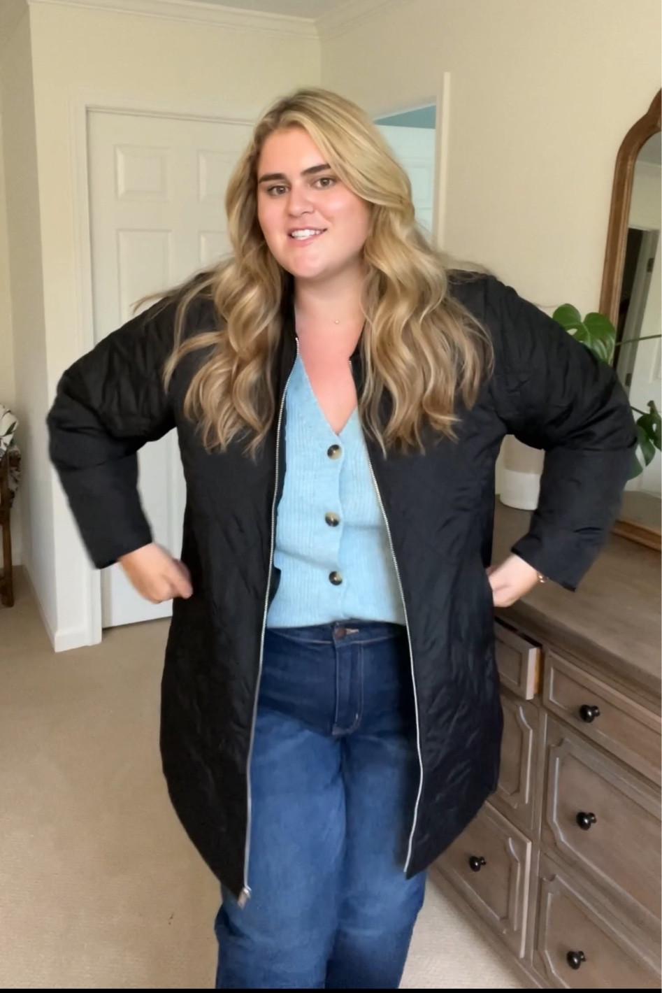 Wearing a 2x or 22 in each piece 