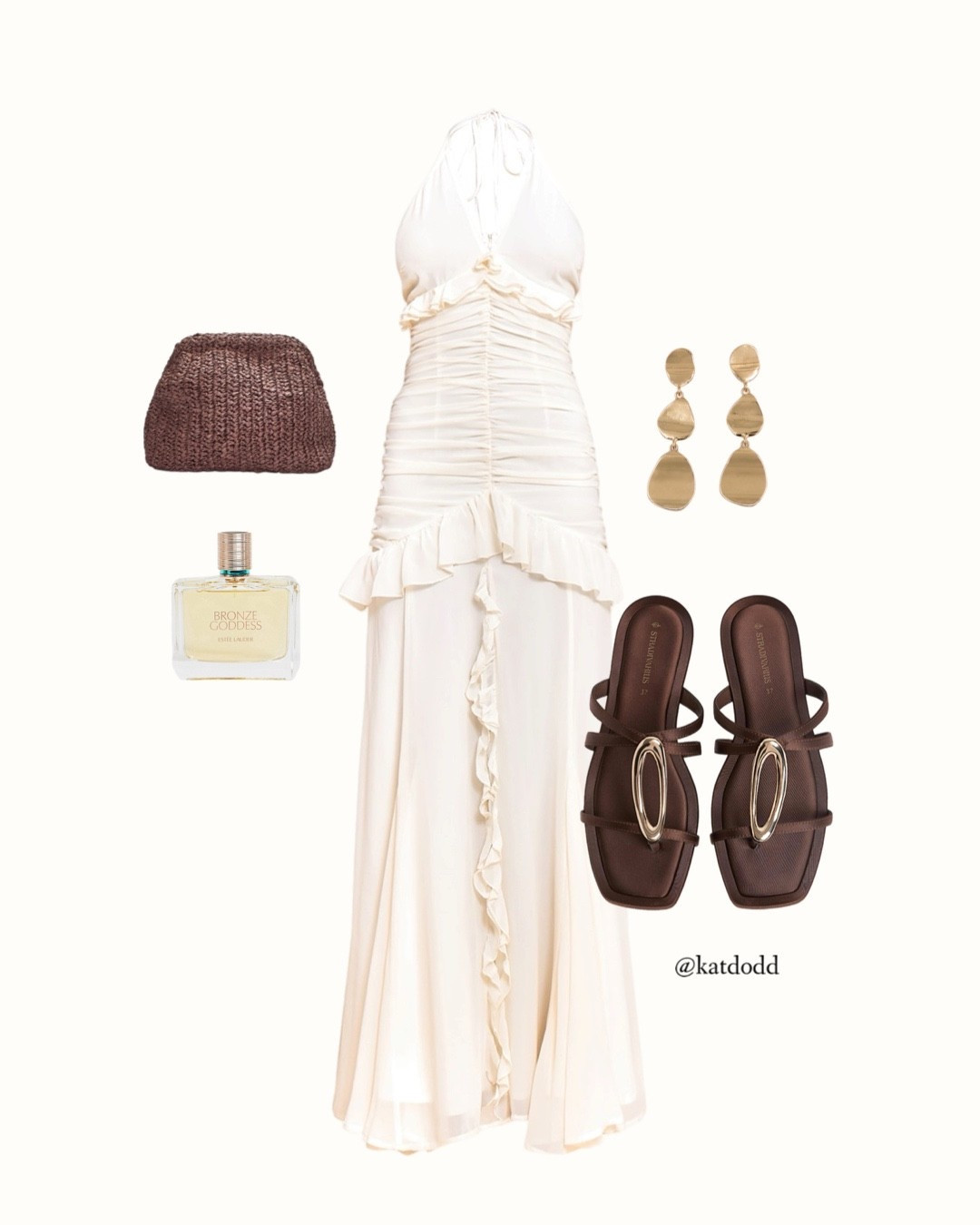 Holiday evening look! 🤍 this plt dress is stunning!!!! And in the sale! 🫶🏼


ruffle cream dress gold brown accessories raffia bag golden bronze goddess holiday evening look 

#LTKuk #LTKstyletip #LTKsummer