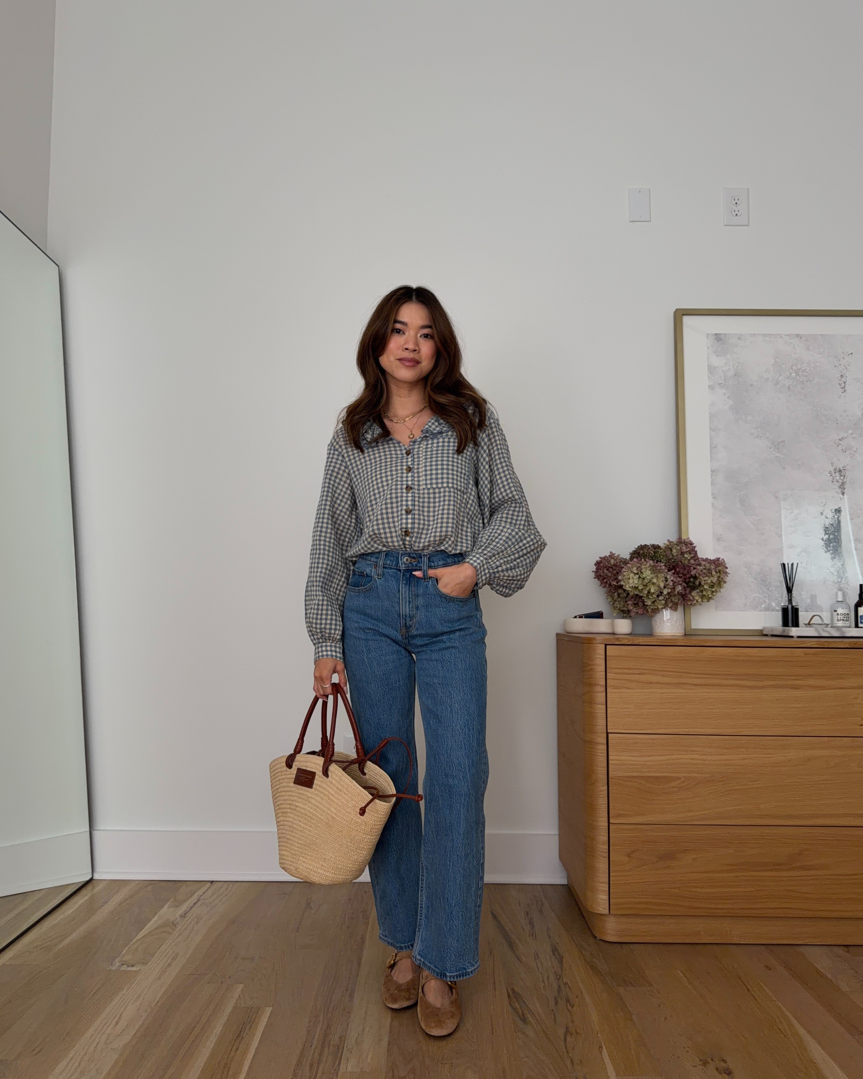 Sizing info: 
top size XS
jeans size Size 23 Extra Short in Medium wash

petite fashion, get dressed with me, outfit inspiration, ootd, nashville outfit, Nashville influencer, petite style, vacation style, casual outfits, mom style, petite pants, spring outfits, spring outfit info, spring pants, spring outfit idea, spring top, spring bag, spring blouse, spring shoes, spring jeans, straw bag,  

 @Anthropologie @abercrombie 

#LTKPetite #LTKootd #LTKmomlife