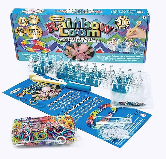 Rainbow Loom® The Original Bracelet Making Kit, Winner of 4 TOTY Awards, Make up to 24 Bracelets... | Amazon (US)