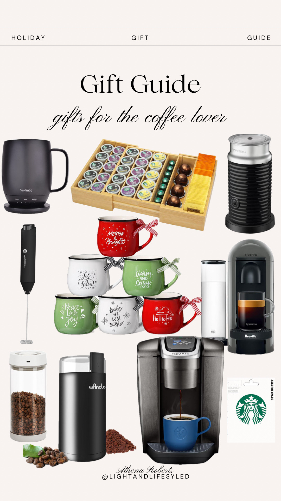 Gift guide for the coffee lover!🎁☕️

#LTKFindsUnder50 #LTKHoliday #LTKGiftGuide