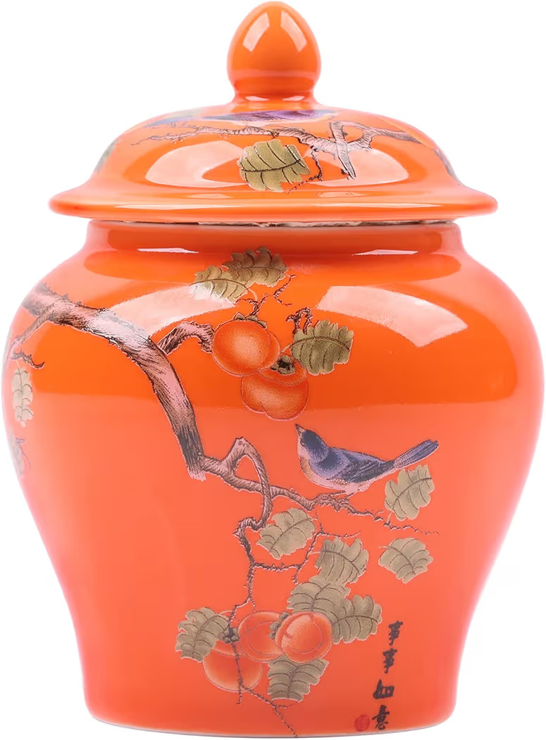 XINGYAN Chinoiserie Blue and White Porcelain Mini Ceramic Ginger Jars with Lid Ancient Chinese,Or... | Amazon (US)