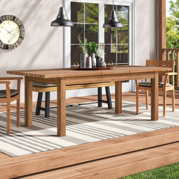 Statler Rectangular 8 - Person 87.5'' L Outdoor | Wayfair North America